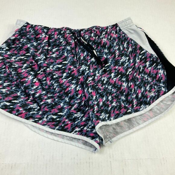 Nike Womens Running Shorts Dri Fit Printed 3" Inseam Pull On Stretch M Medium - Picture 2 of 12